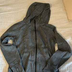 Full zip Lululemon scuba hoodie